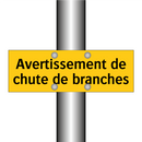 Avertissement de chute de branches
