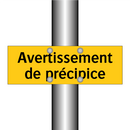 Avertissement de précipice