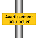 Avertissement pour bélier