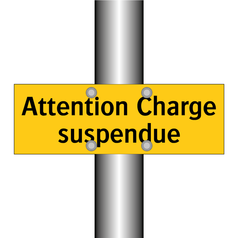 Attention Charge suspendue