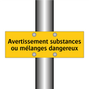 Avertissement substances ou mélanges dangereux
