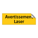 Avertissement Laser