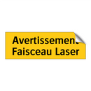 Avertissement Faisceau Laser
