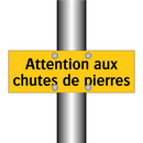 Attention aux chutes de pierres