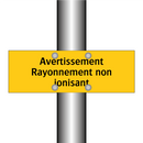 Avertissement Rayonnement non ionisant