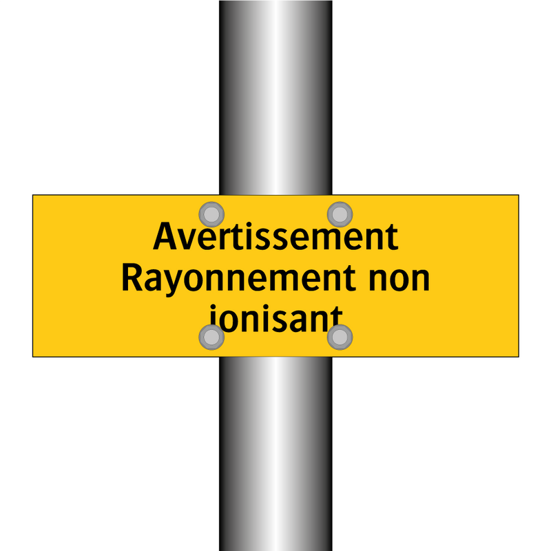 Avertissement Rayonnement non ionisant
