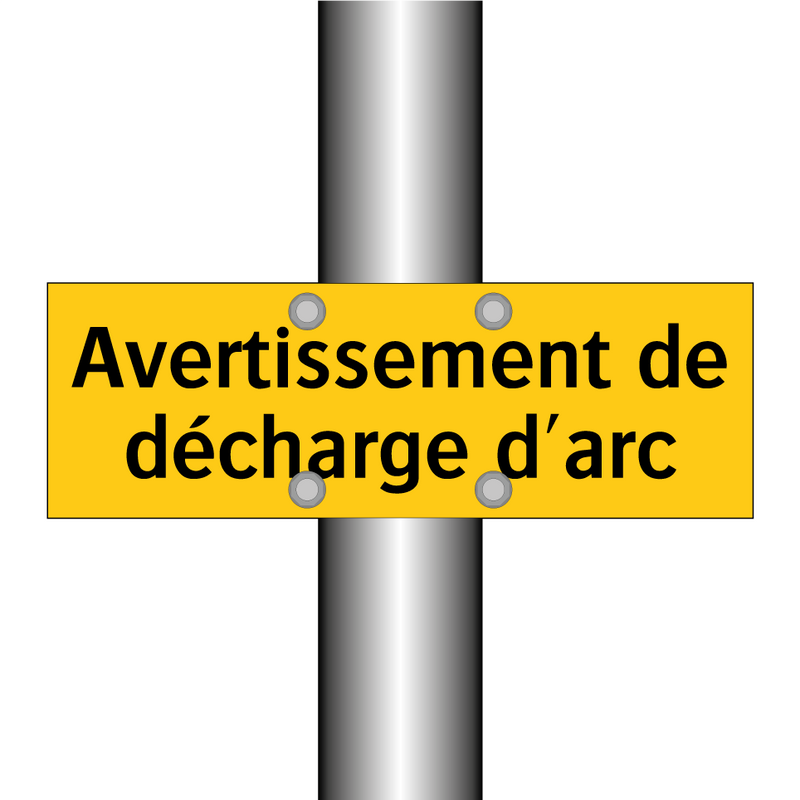 Avertissement de décharge d'arc