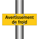 Avertissement de froid