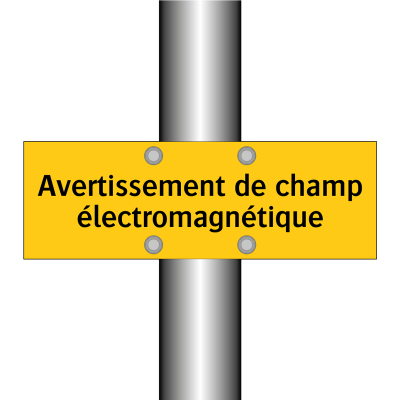 Avertissement de champ électromagnétique