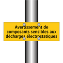 Avertissement de composants sensibles aux décharges électrostatiques