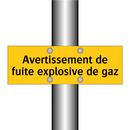 Avertissement de fuite explosive de gaz