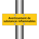 Avertissement de substances inflammables