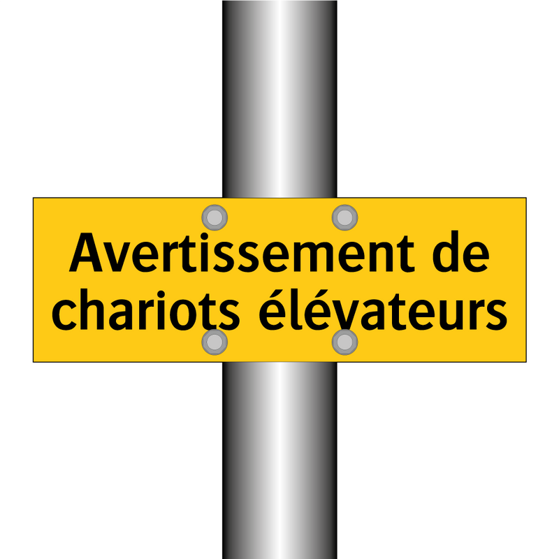 Avertissement de chariots élévateurs