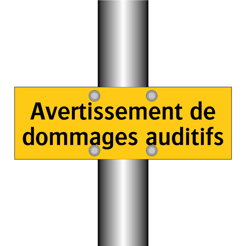 Avertissement de dommages auditifs