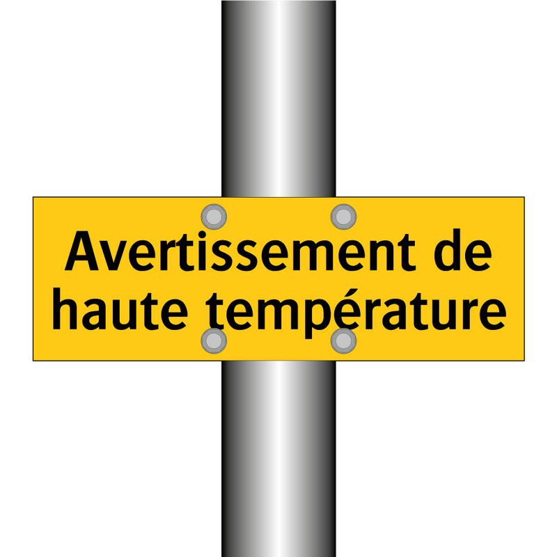 Avertissement de haute température