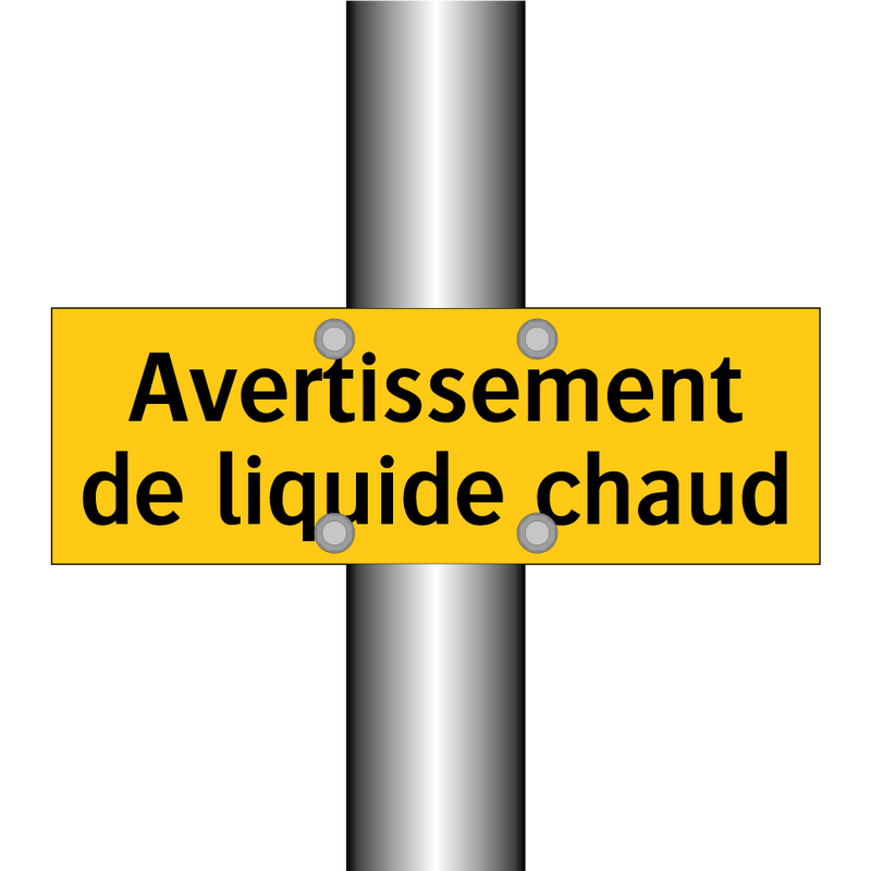 Avertissement de liquide chaud