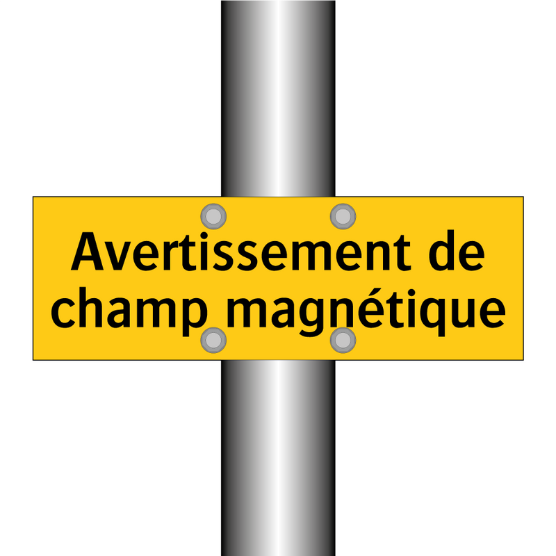 Avertissement de champ magnétique