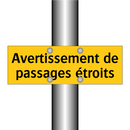 Avertissement de passages étroits