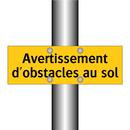 Avertissement d'obstacles au sol