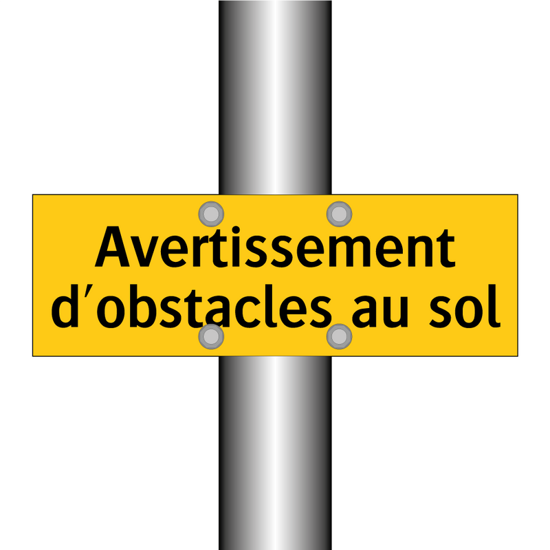 Avertissement d'obstacles au sol
