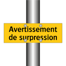 Avertissement de surpression