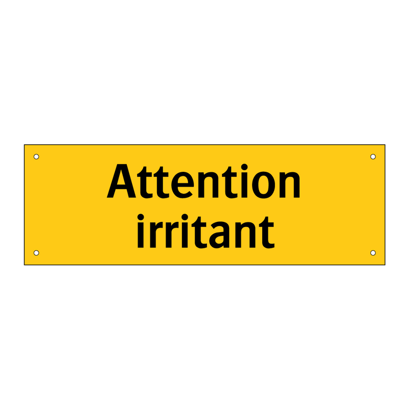 Attention irritant