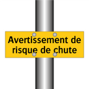 Avertissement de risque de chute