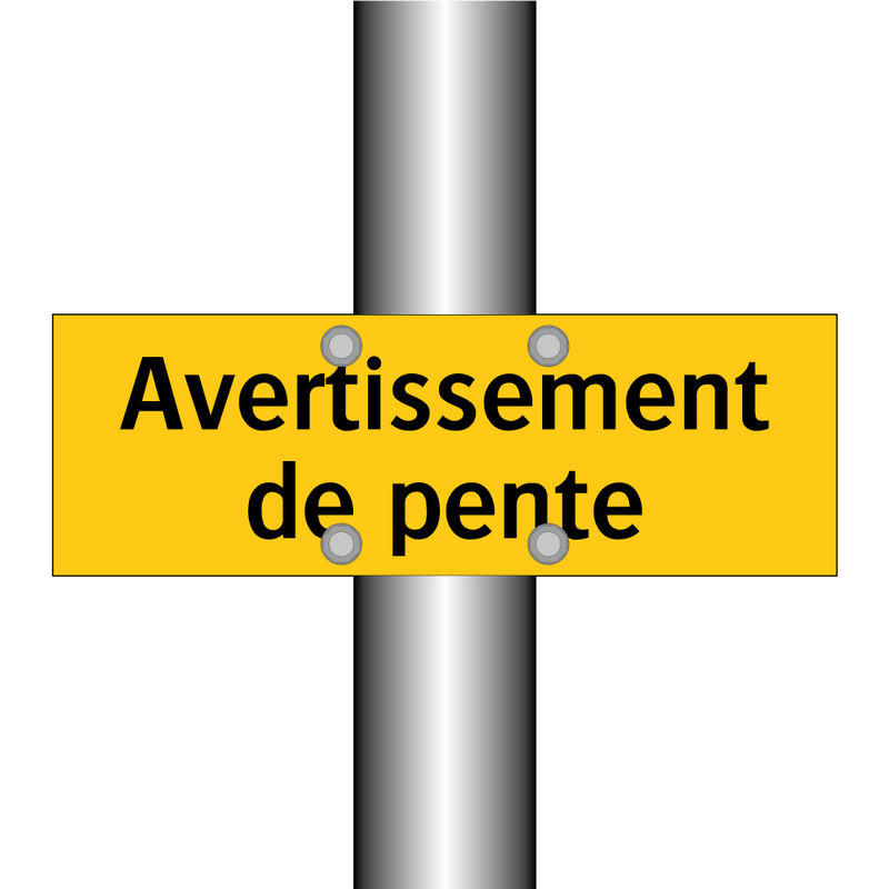 Avertissement de pente