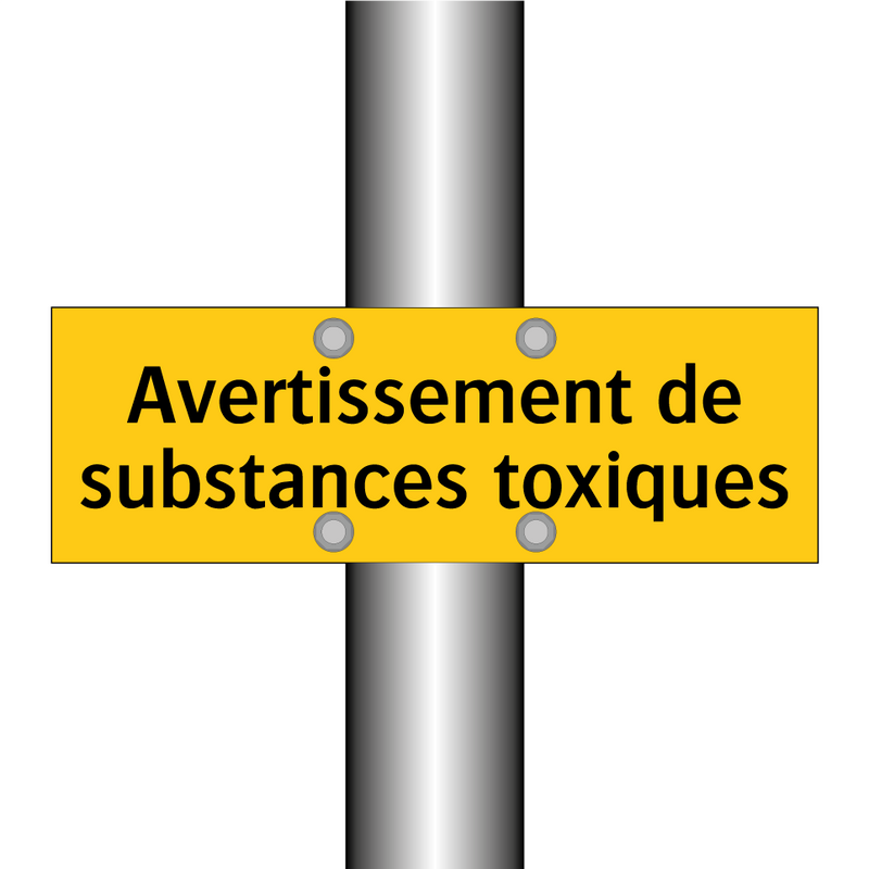 Avertissement de substances toxiques