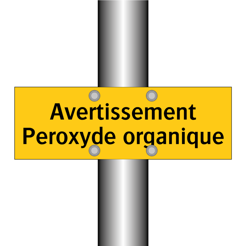 Avertissement Peroxyde organique
