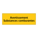 Avertissement Substances comburantes