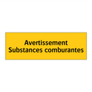 Avertissement Substances comburantes