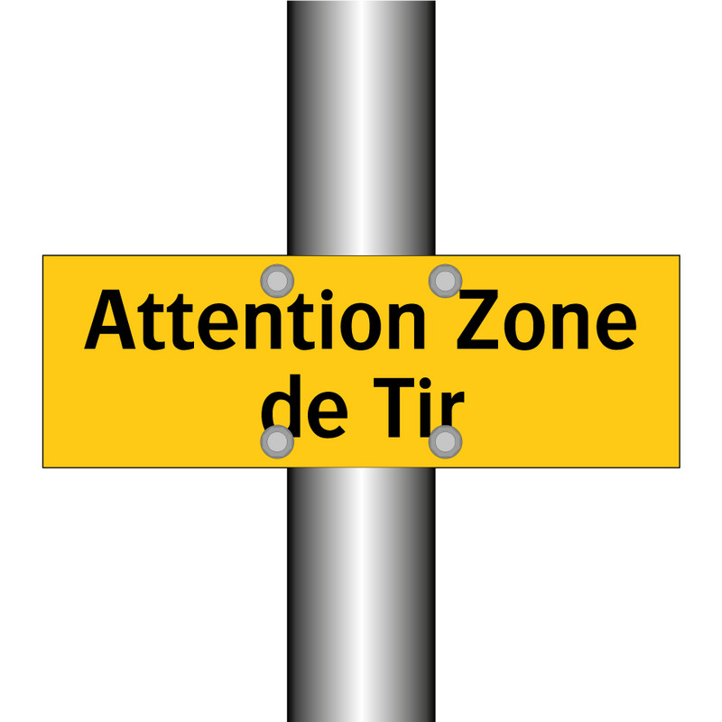 Attention Zone de Tir