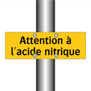 Attention à l'acide nitrique
