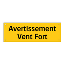 Avertissement Vent Fort