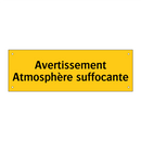 Avertissement Atmosphère suffocante