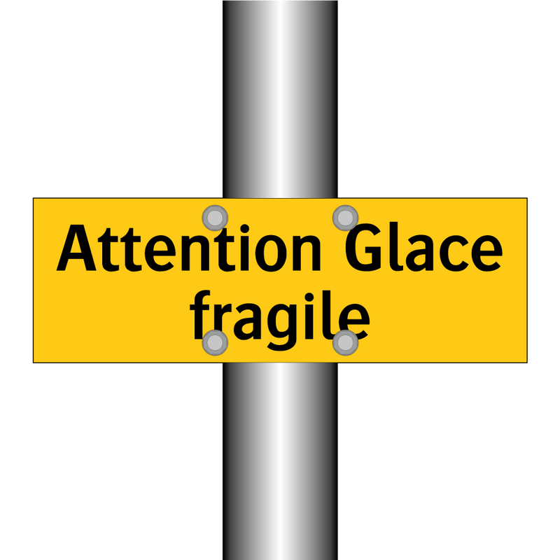 Attention Glace fragile