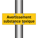 Avertissement substance toxique