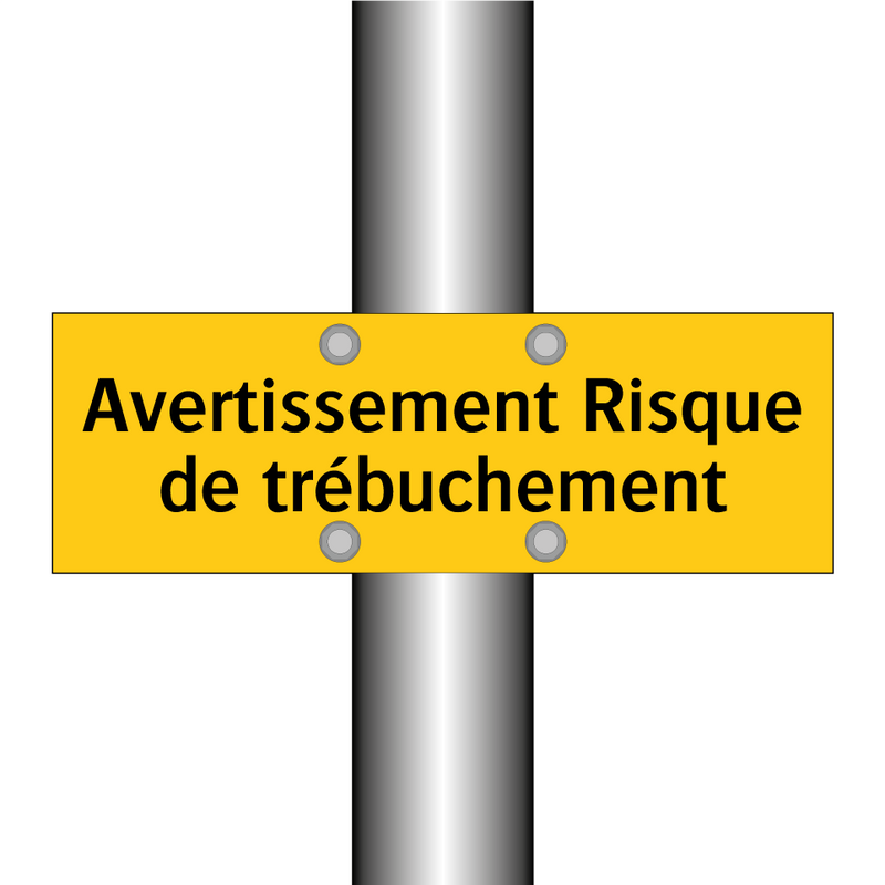 Avertissement Risque de trébuchement