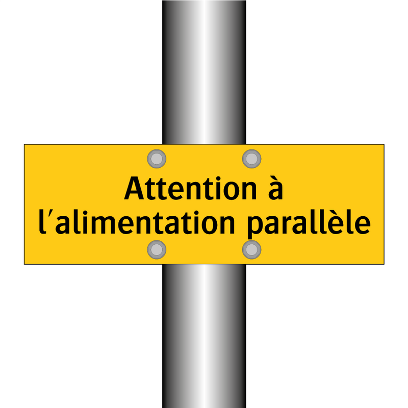 Attention à l'alimentation parallèle