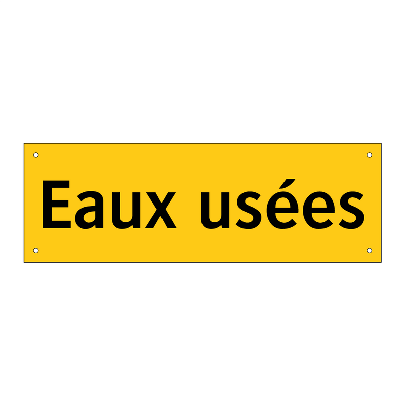 Eaux usées
