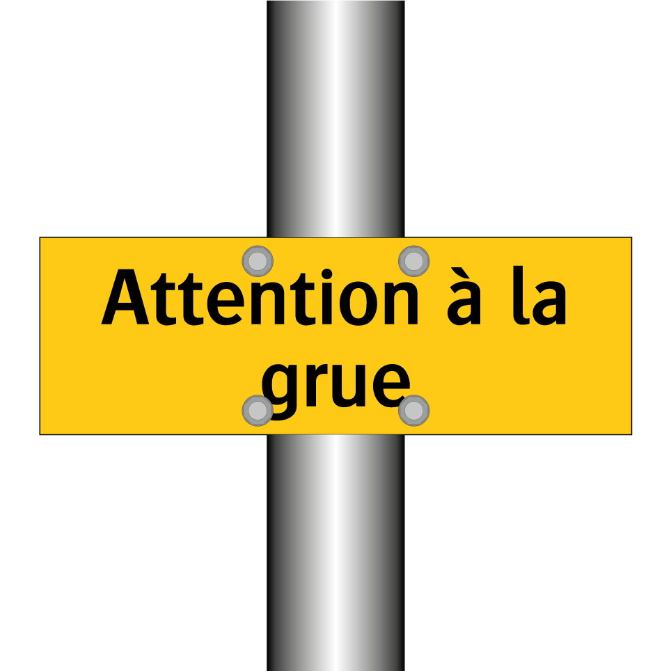 Attention à la grue