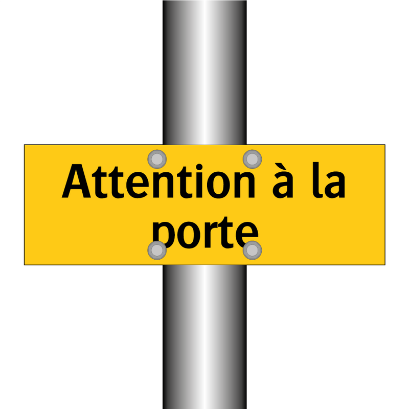 Attention à la porte