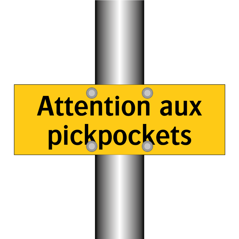 Attention aux pickpockets