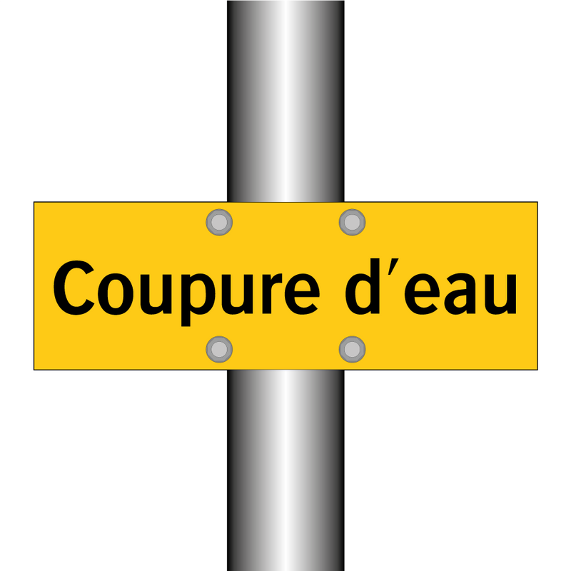 Coupure d'eau