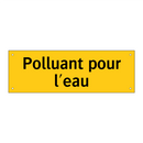 Polluant pour l'eau