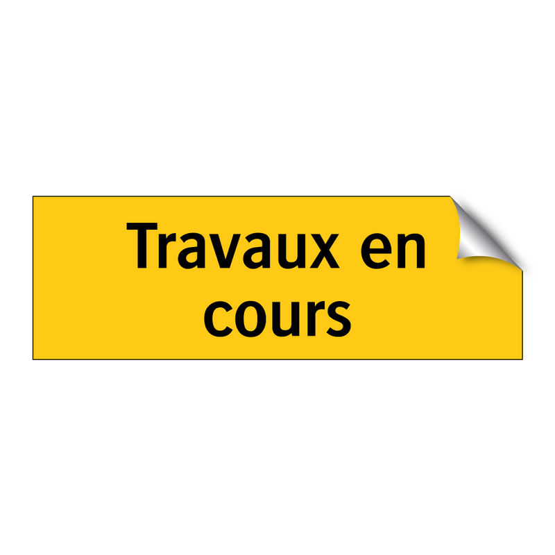 Travaux en cours
