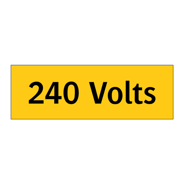 240 Volts