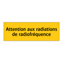 Attention aux radiations de radiofréquence