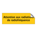 Attention aux radiations de radiofréquence